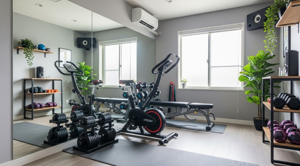 home gym essentials for small spaces